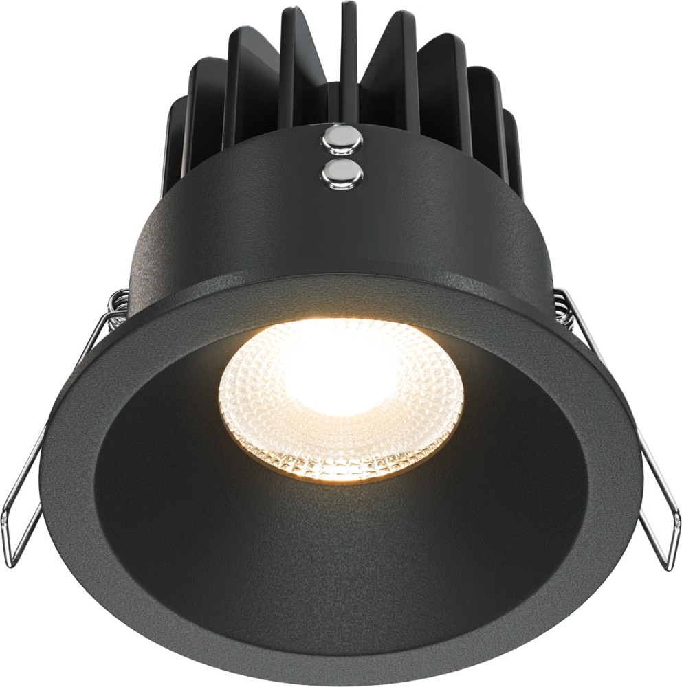 Встраиваемый светильник Zoom 3000K 1x12Вт 60 IP 65 Dim Triac LED Maytoni Technical DL034-L12W3K-D-B (dl034-l12w3k-d-b)