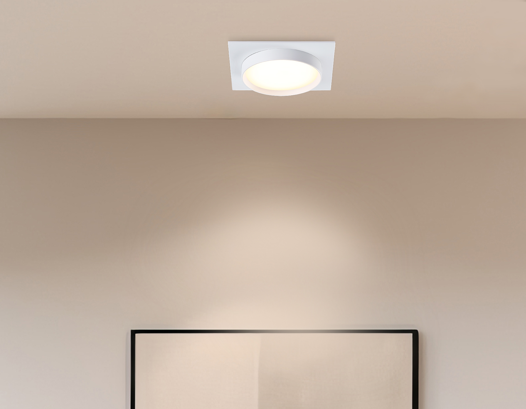 Светильник встраиваемый TN5229 WH белый GX53 110*110*35