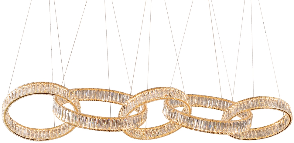 Подвесной светильник светодиодный 8240 8245S gold NEW (8245_s_gold_new)