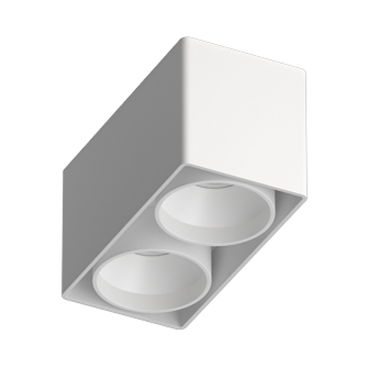 Накладной светильник под сменную лампу Ledron KEA 2 ED GU10 White (2808)