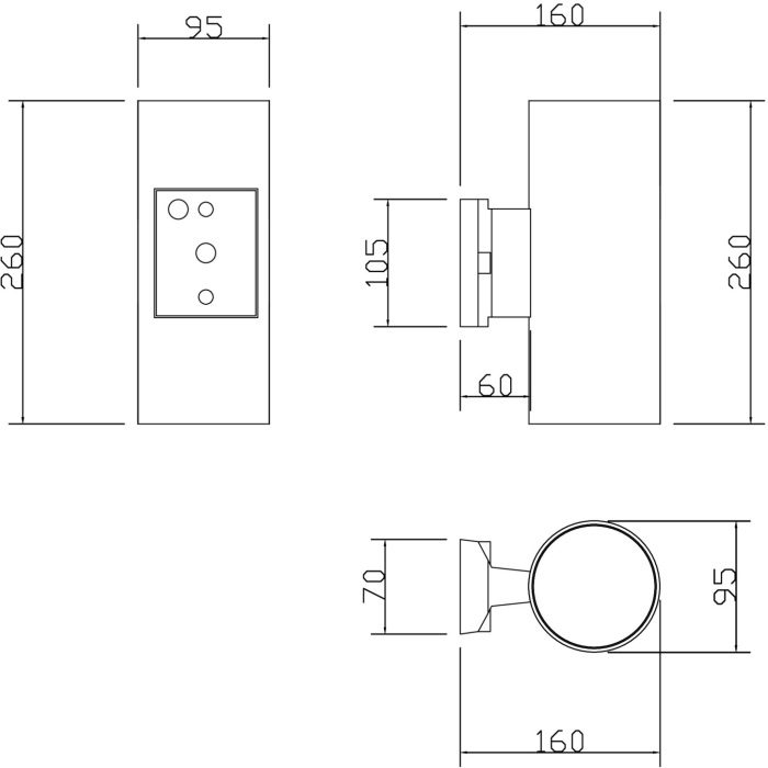 Архитектурная подсветка Rando O419WL-02W IP54 (o419wl-02w)