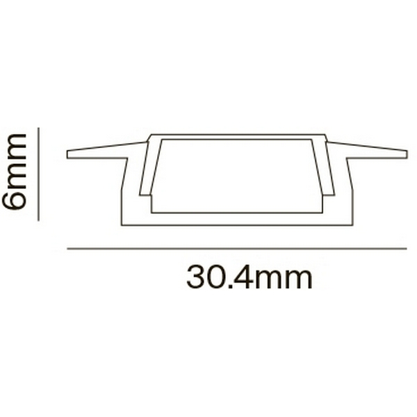 Алюминиевый профиль накладной 23x6 Maytoni Led Strip ALM002S-2M (alm002s-2m)