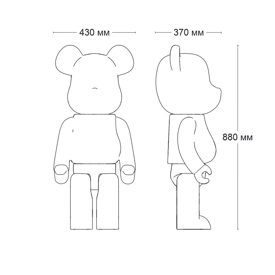Статуэтка BEAR Mini Blue (10462)