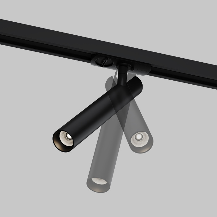 Трековый светильник однофазный Maytoni Focus T TR141-1-6W3K-M-B (tr141-1-6w3k-m-b)