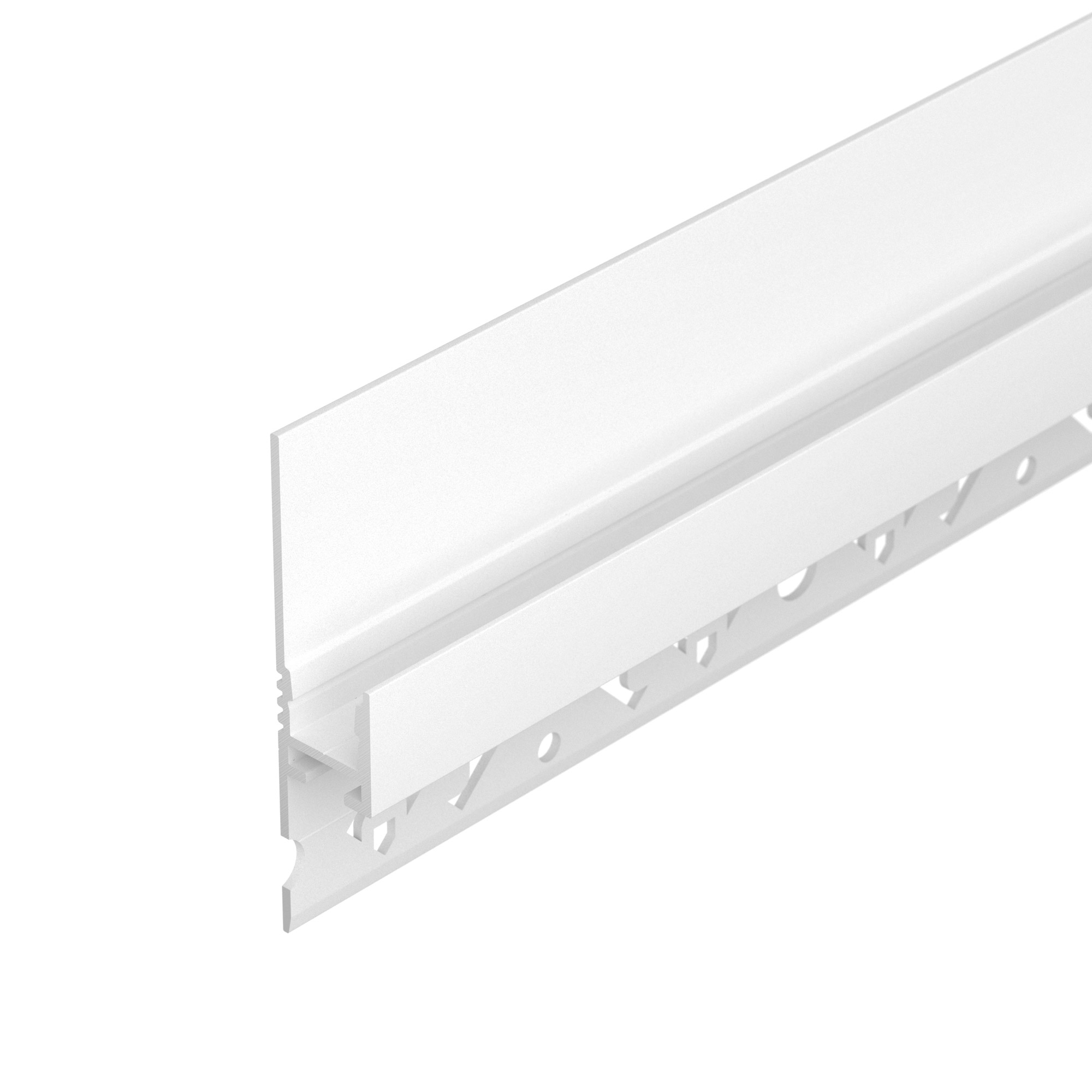 Профиль ARH-PLINTUS-FANTOM-2000 WHITE (Arlight, Алюминий) 034983