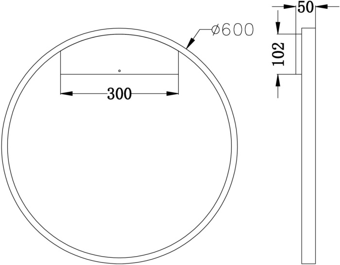 Настенный светильник Rim MOD058WL-L35W4K (mod058wl-l35w4k)