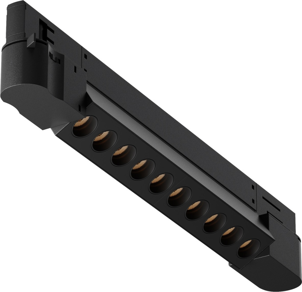 Трековый светильник трехфазный 10W 220V Maytoni Points TR195-3-10W27K-M-B (tr195-3-10w2_7k-m-b)