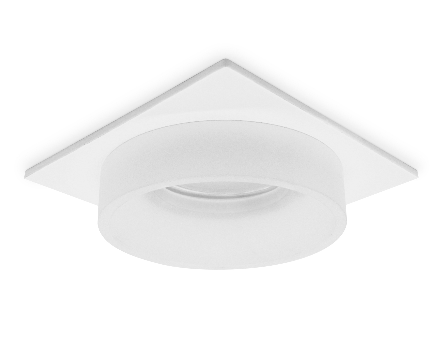 Встраиваемый точечный светильник с акрилом TN1314 SWH/FR белый песок/белый матовый GU5.3 92*92*45