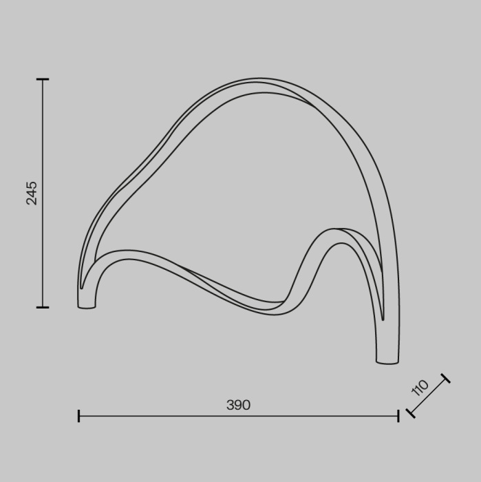 Настольная лампа Maytoni Plons MOD283TL-L12BS3K (mod283tl-l12bs3k)