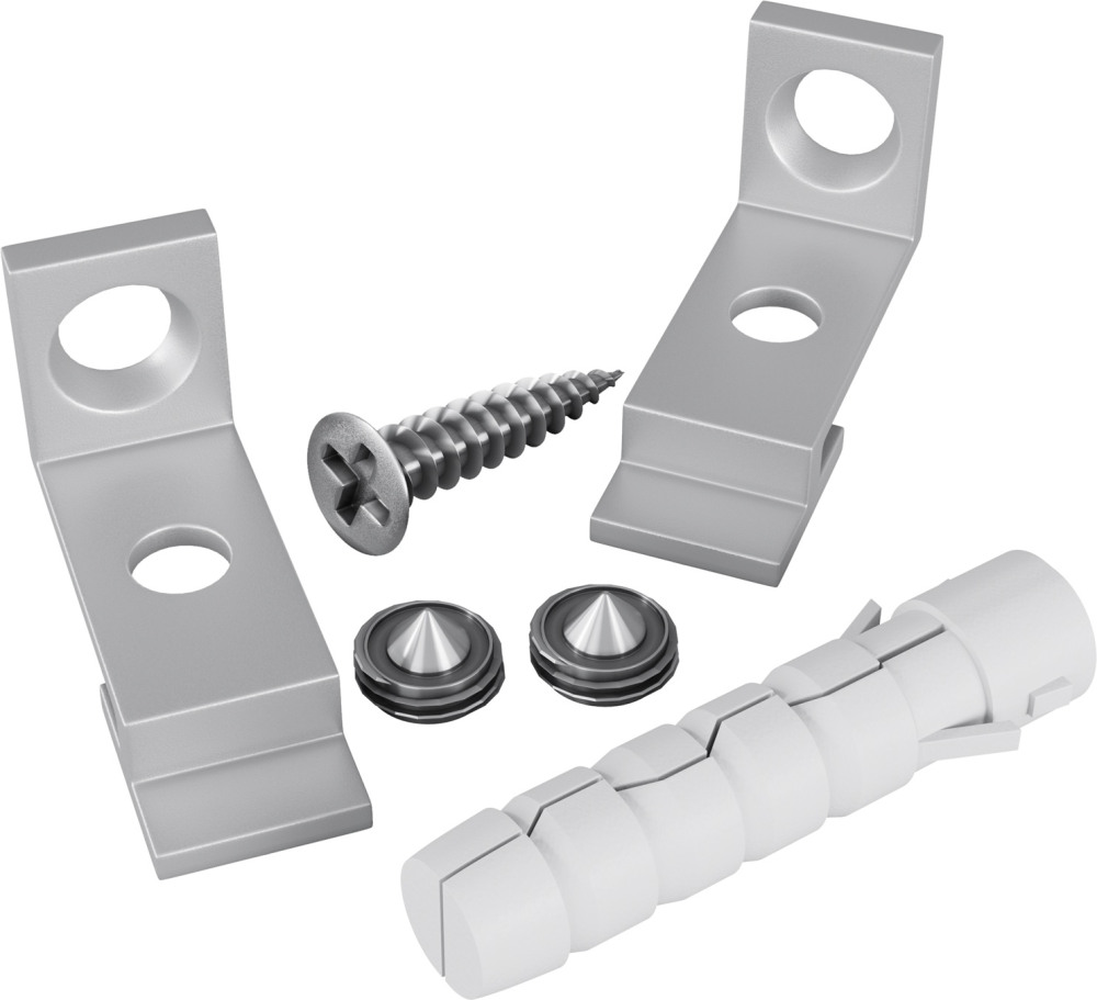 Комплект креплений для радиусного профиля с боковым свечением Maytoni ALM-3535R-1MT (alm-3535r-1mt)