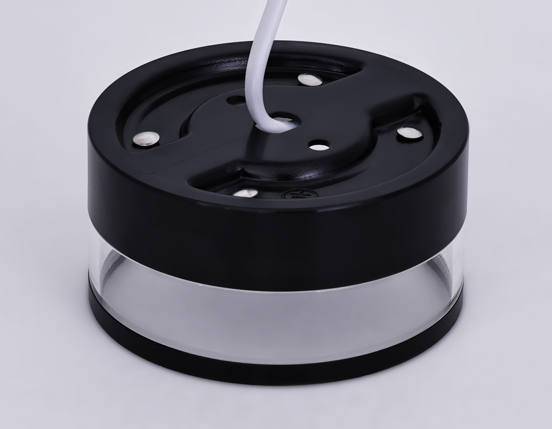 Накладной светильник с акрилом GX53 TN5506 SBK/CL черный песок/прозрачный GX53 D85*43