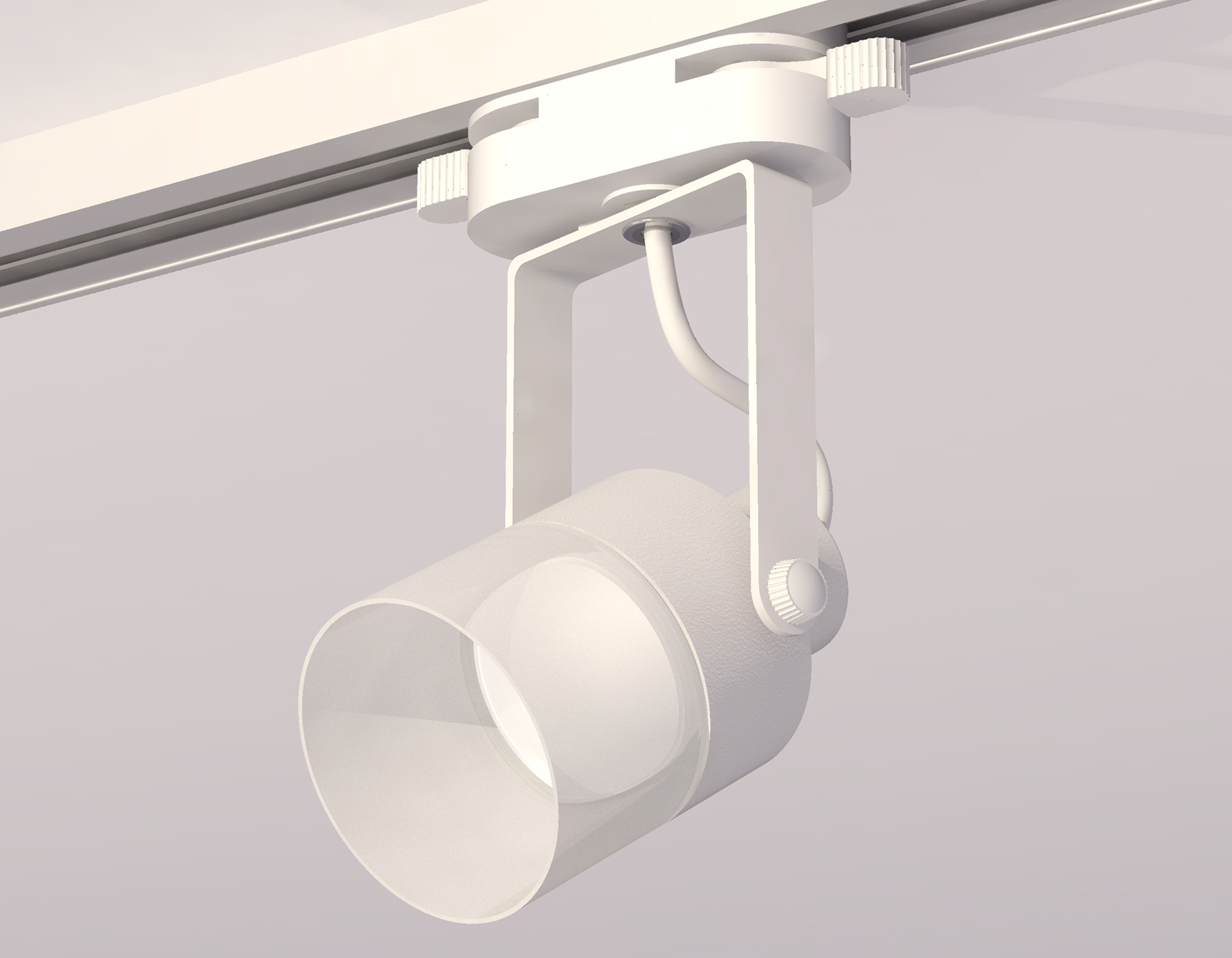 Комплект трекового однофазного светильника XT6601086 WH/FR белый/белый матовый MR16 GU10 (C6601, N6252)
