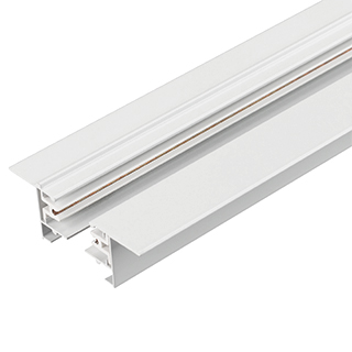 Трек LGD-2TR-TRACK-F-1000-WH-M (C) (Arlight, IP20 Металл, 3 года) 038670