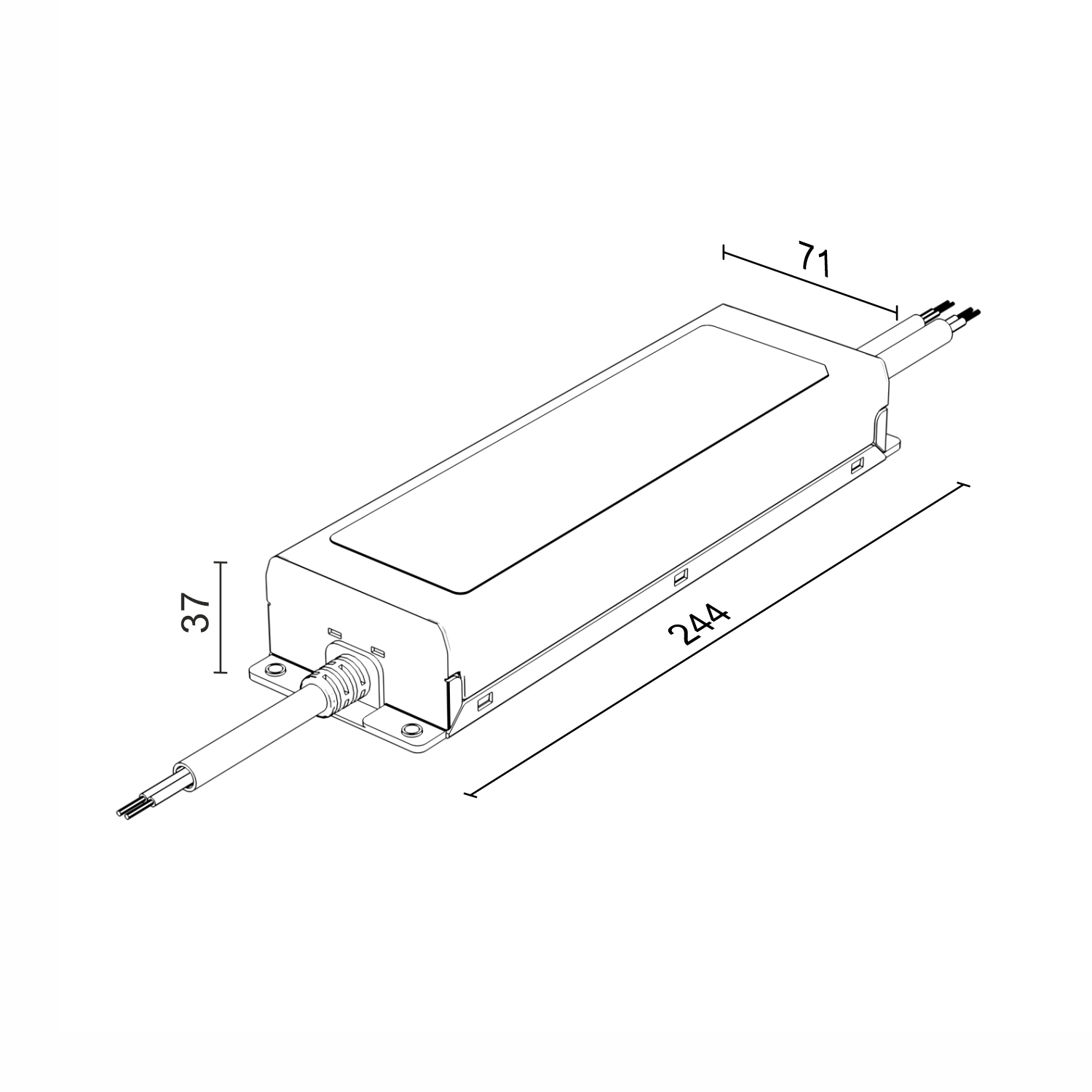 Блок питания 240-24V Mean Well (4308)