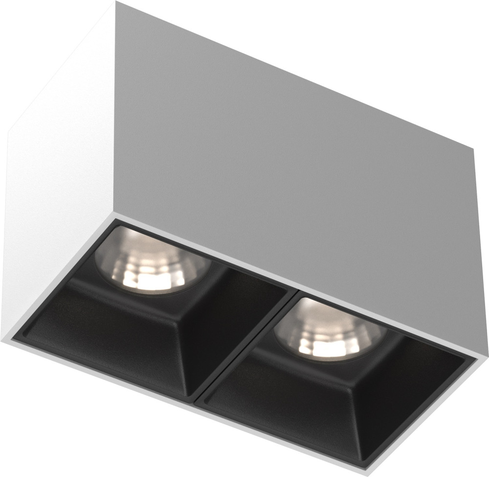 Потолочный светильник Maytoni Alfa LED C065CL-02-L12W4K-W 4000K 2x12W (c065cl-02-l12w4k-w)