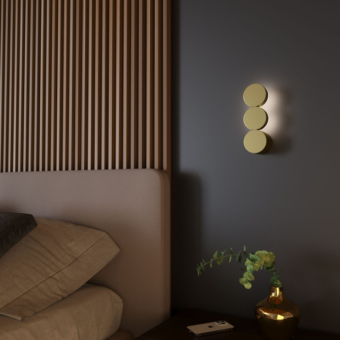 Настенный светильник Elektrostandard Brioni золото 40130LED (electrostandart_a064594)