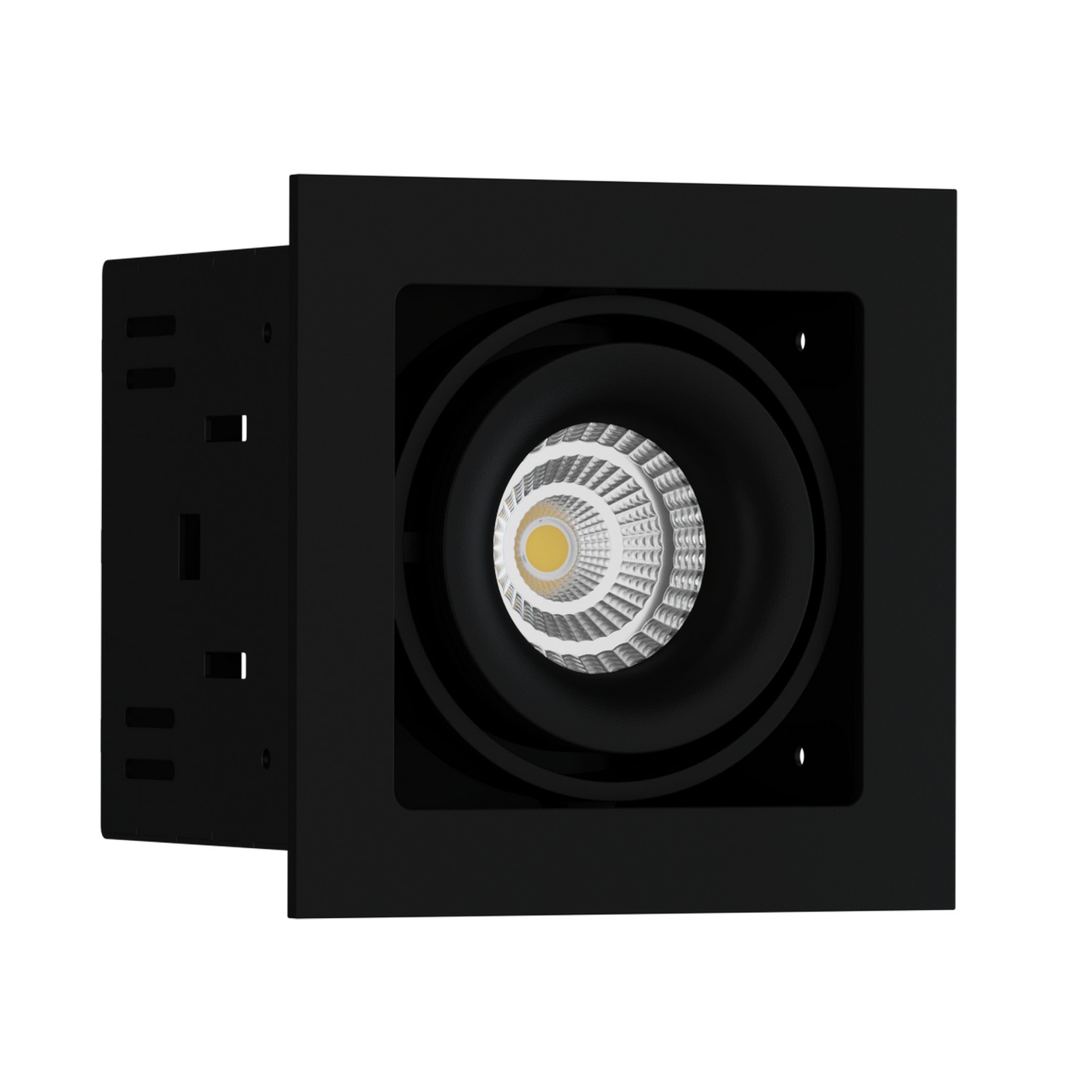 Встраиваемый поворотный светодиодный светильник Ledron ON-201-9W Black (2202)