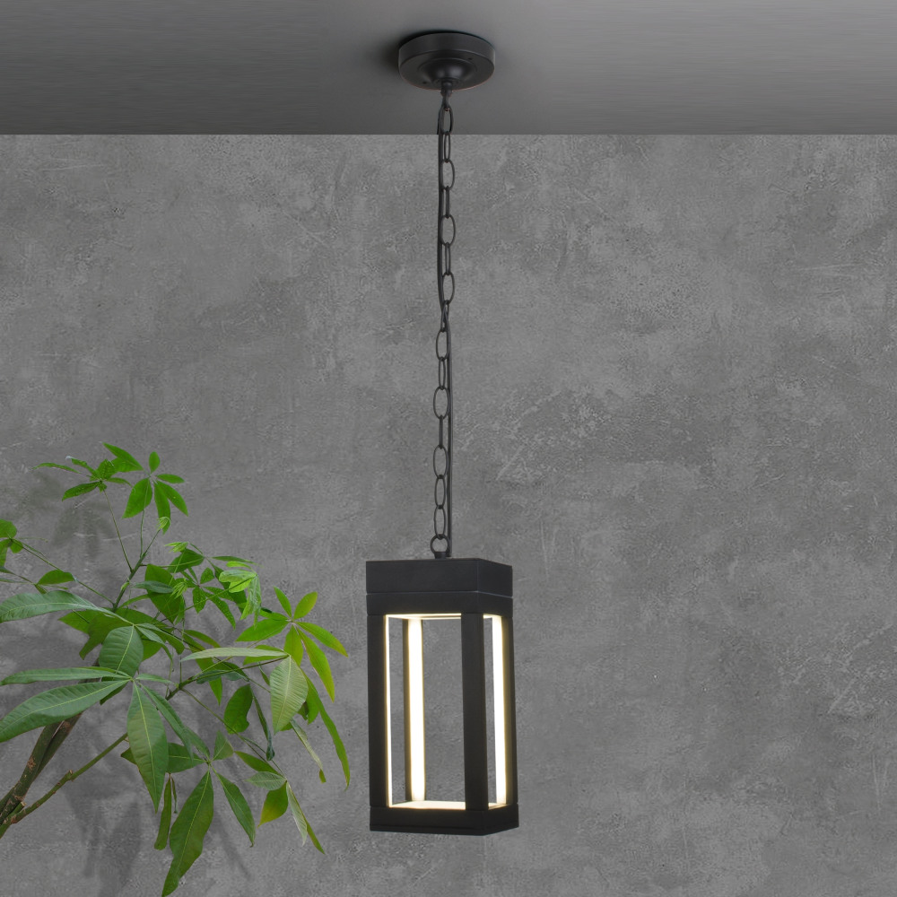 Уличный светильник подвесной светодиодный Frame 1528 TECHNO LED IP54 (a051857)