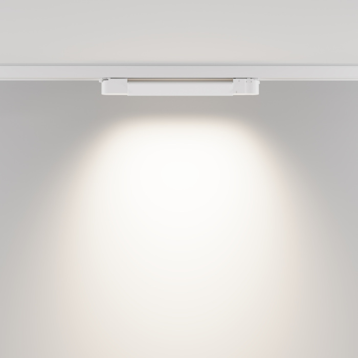 Трековый светильник трехфазный 10W 220V Maytoni Basis TR196-3-10W4K-W (tr196-3-10w4k-w)