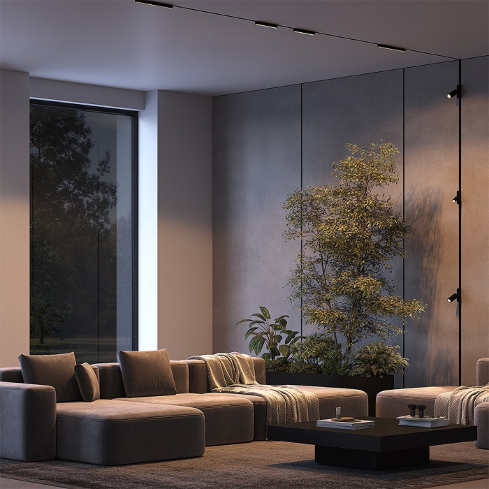 Трековый светильник Focus Led Radity 3000K 5Вт 36 магнитный Maytoni Technical TR103-1-5W3K-M-B (tr103-1-5w3k-m-b)