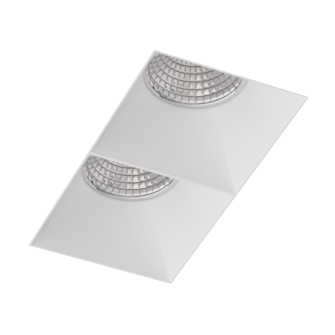 Встраиваемый светильник под сменную лампу Ledron Rise SQ H KIT2 White (8572)