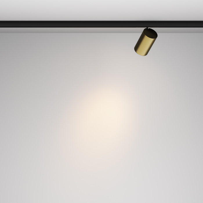 Трековый светильник магнитный 9Вт 24V Maytoni Focus Led TR187-1-9W3K-M-BBS (tr187-1-9w3k-m-bbs)