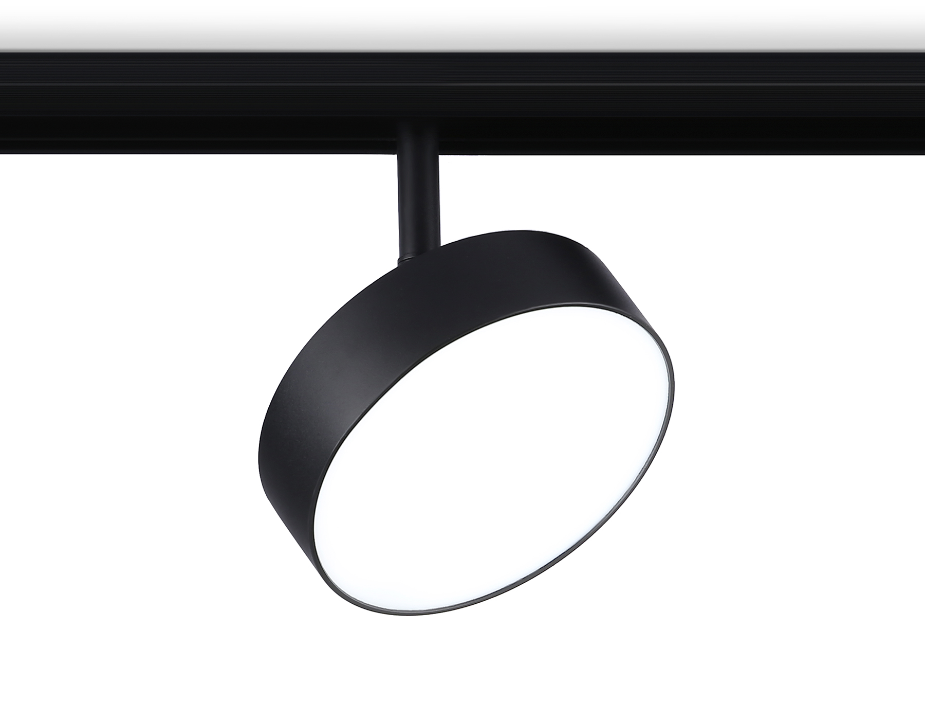 Светильник светодиодный трековый для шинопровода Magnetic GL3855 BK черный IP20 18W 4200K 48V D115*30