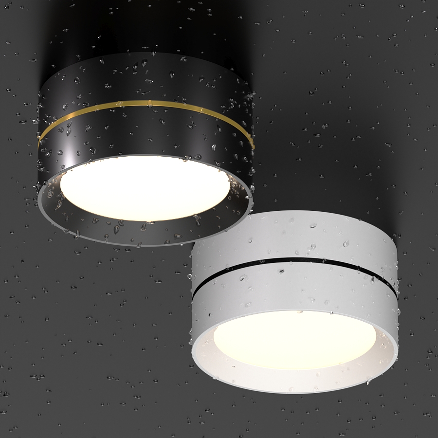 Накладной светодиодный светильник Ledron BARREL White (2643)