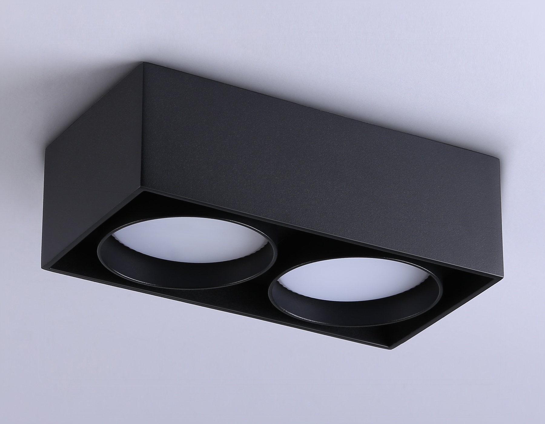 Накладной точечный светильник GX53 TN70875/2 BK черный GX53/2 max 12W 185*92*62