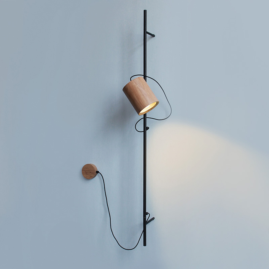 Деревянный настенный светильник под сменную лампу Ledron DREAM (11330)