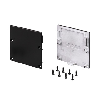 Заглушка SL-LINE-5050-S BLACK (Arlight, Пластик) 038935