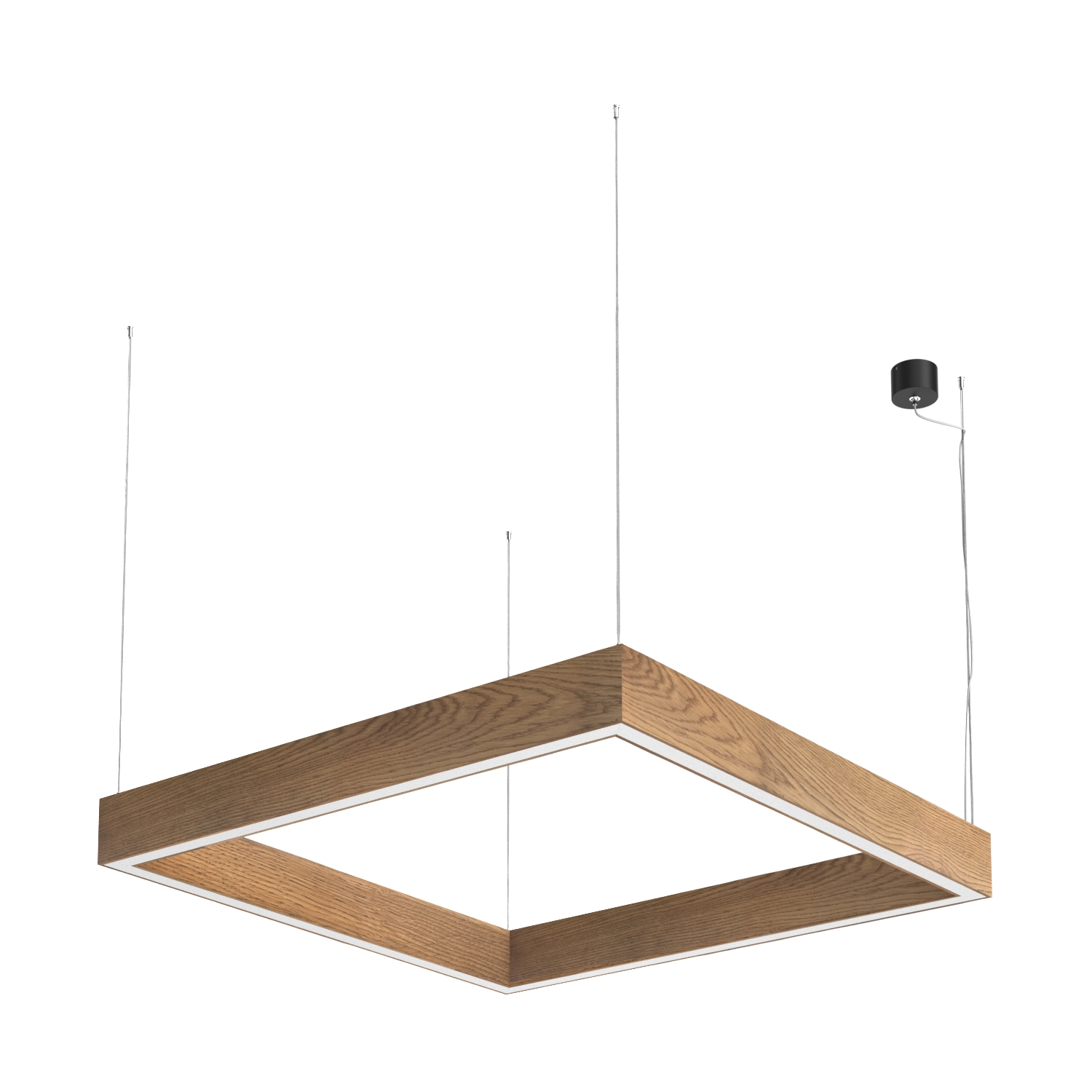 Подвесной светодиодный светильник Ledron KVADRO HL 890 Black 3000K (4662)