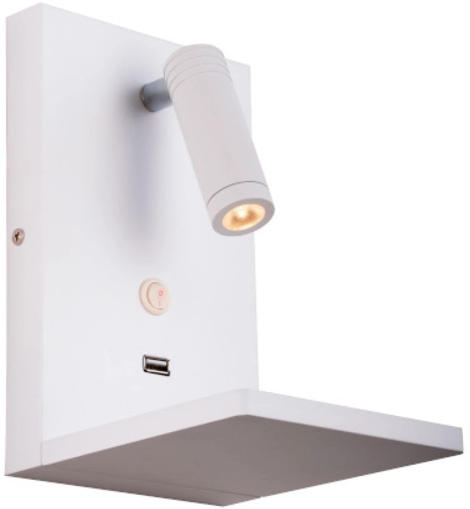 Спот светодиодный с беспроводной зарядкой и USB-портом Lightstar Muro 808526 (808526)