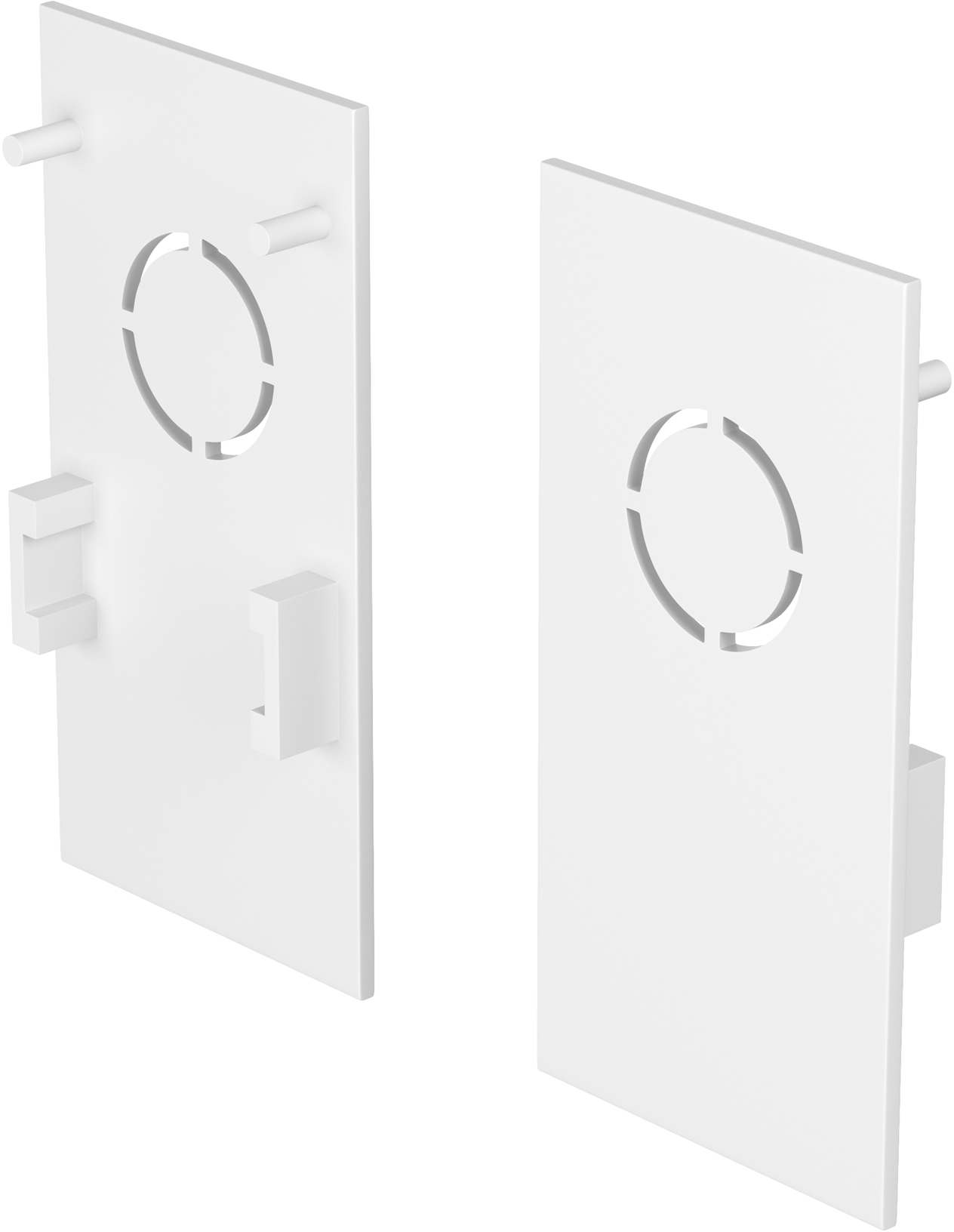 Заглушка торцевая 2шт Exility накладной белый магнитный Maytoni Technical TRA034EC-41W
