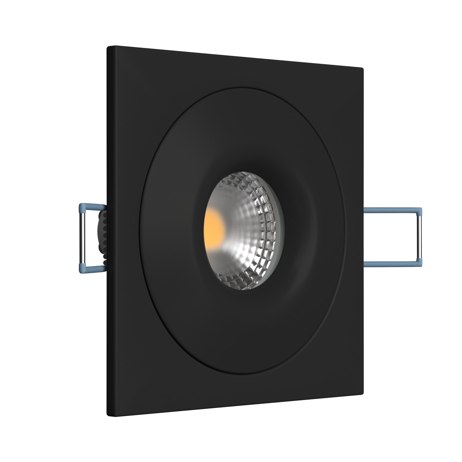 Встраиваемый светильник под сменную лампу Ledron AO1501002 SQ Black (2372)