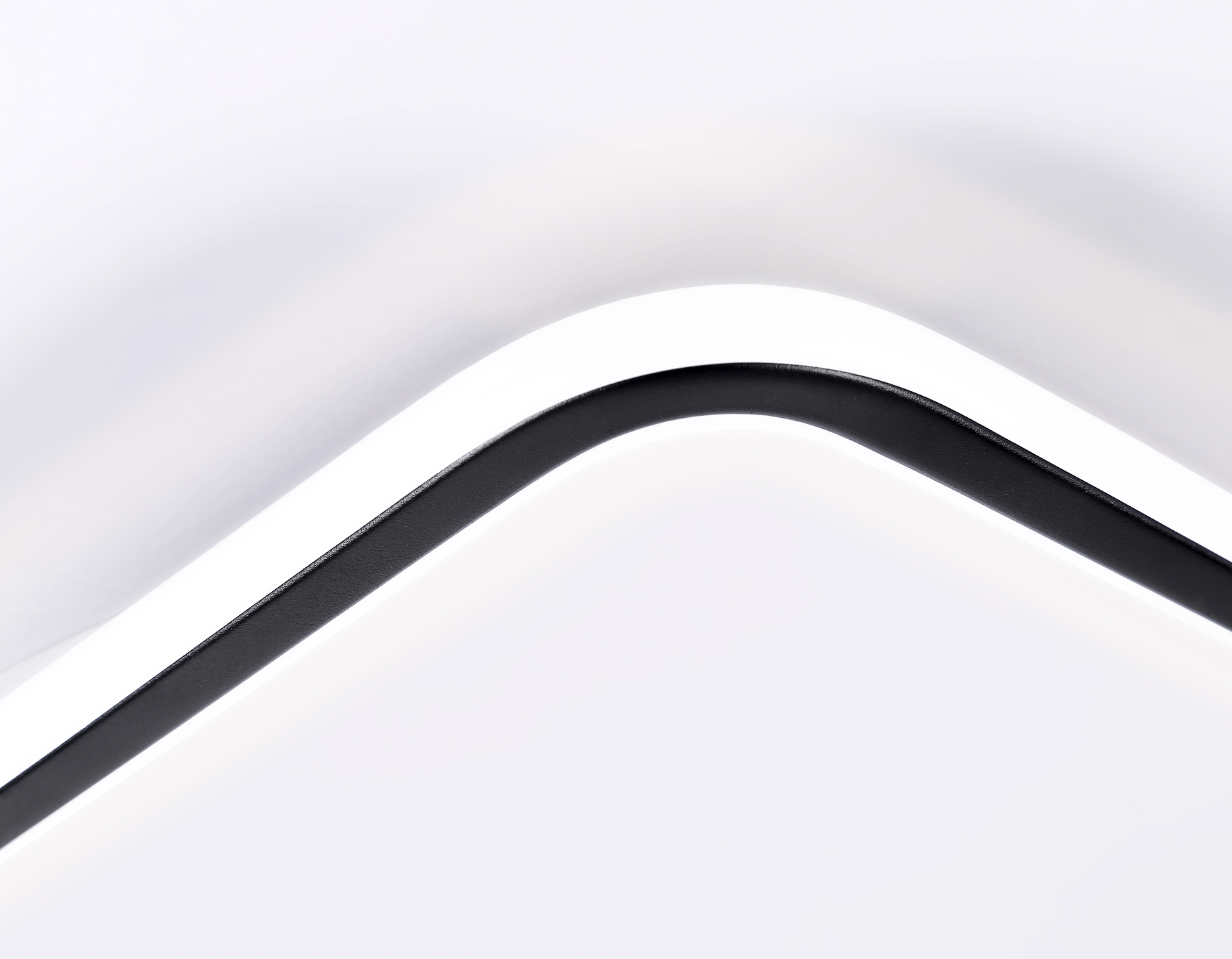 Потолочный светодиодный светильник с пультом управления FL5115/1+2 WH/BK белый/черный 97W 3000K-6400K 480*480*130 (ПДУ ИК)