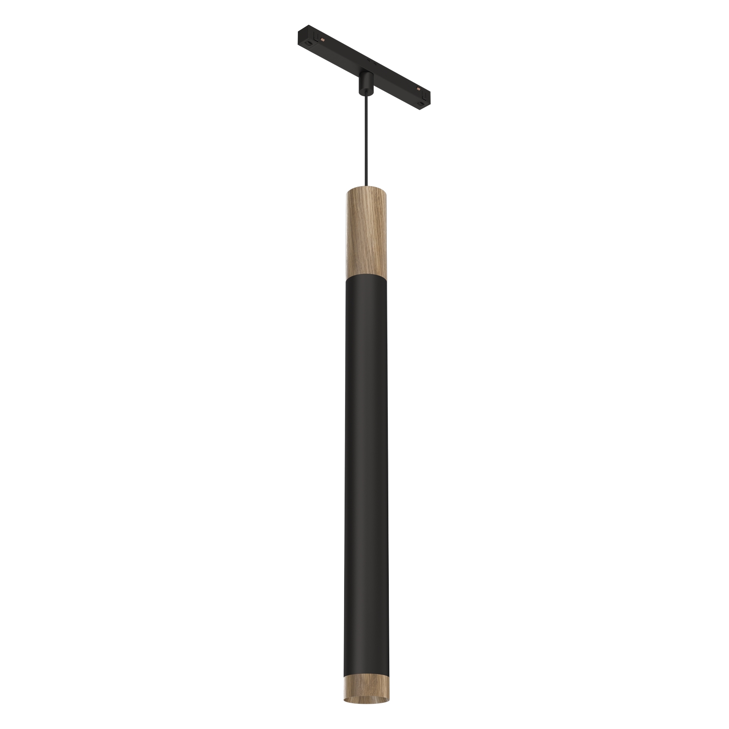 Светодиодный светильник для магнитной системы Ledron Sagi T40 Wooden 100 Black (4576)