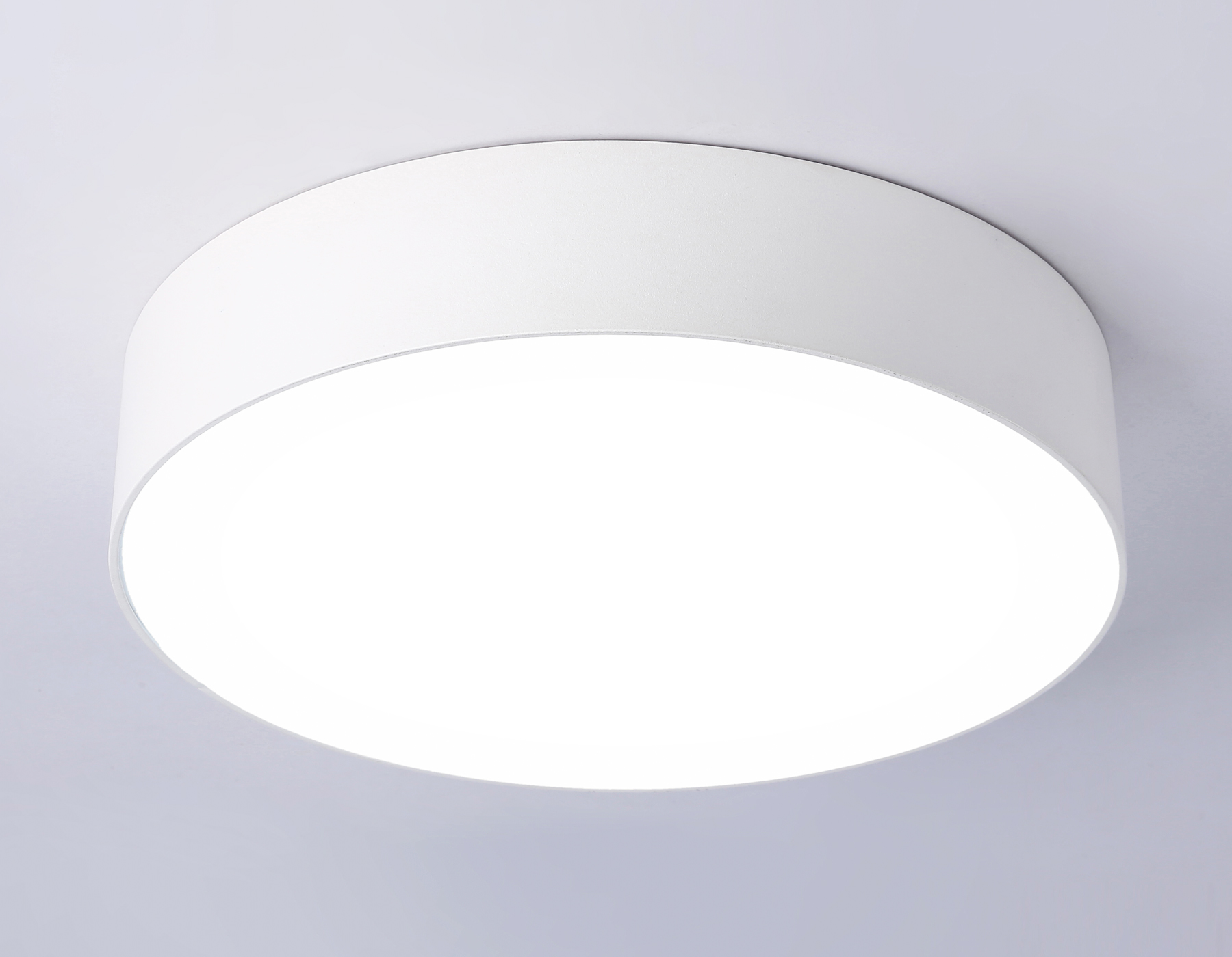 Потолочный светодиодный светильник FV5520 WH белый LED 26W 4200K D220*58 (Без ПДУ)
