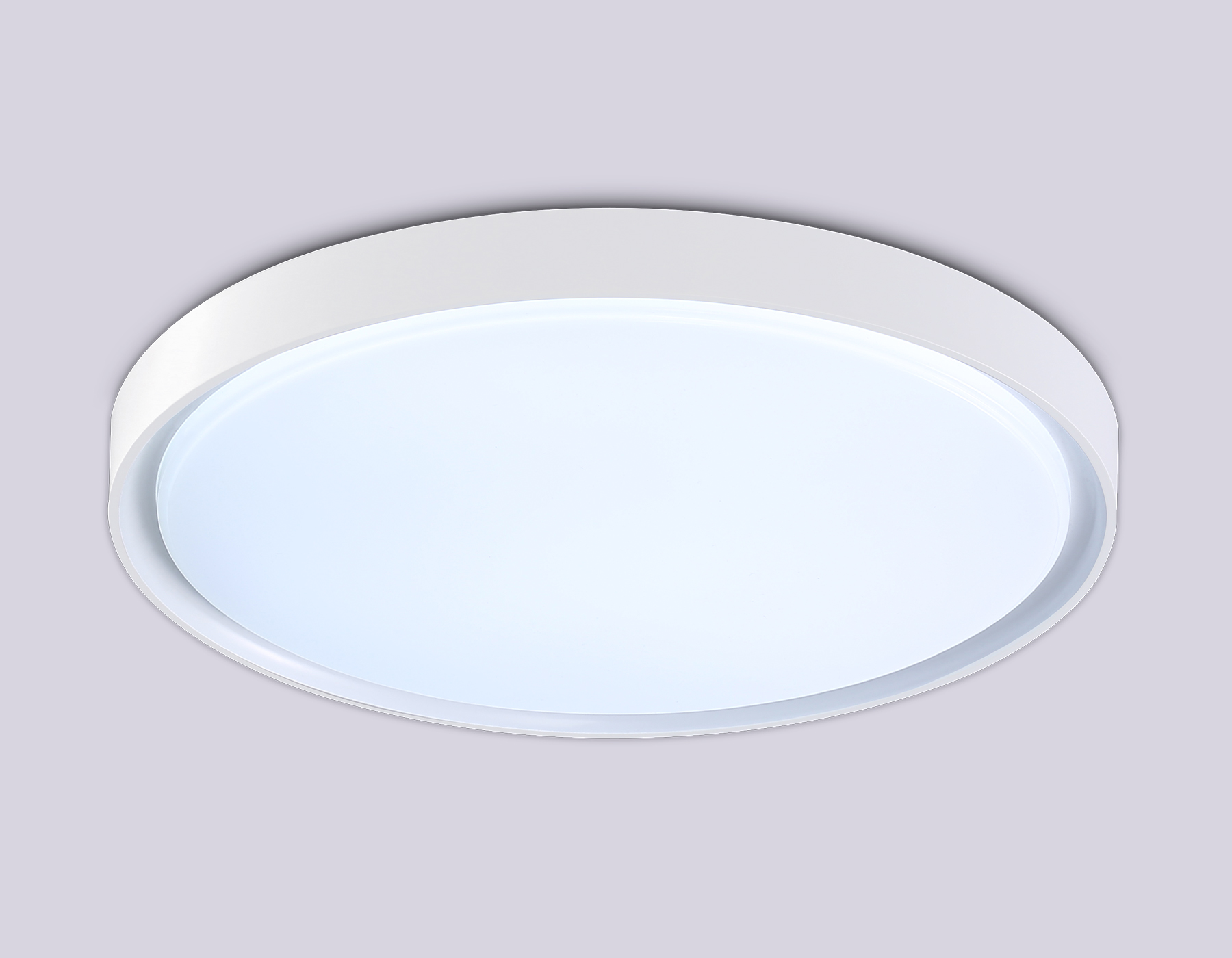 Потолочный светодиодный светильник с высокой степенью защиты IP54 FZ1246 WH белый IP54 12W 5000K D240*60 (Без ПДУ)