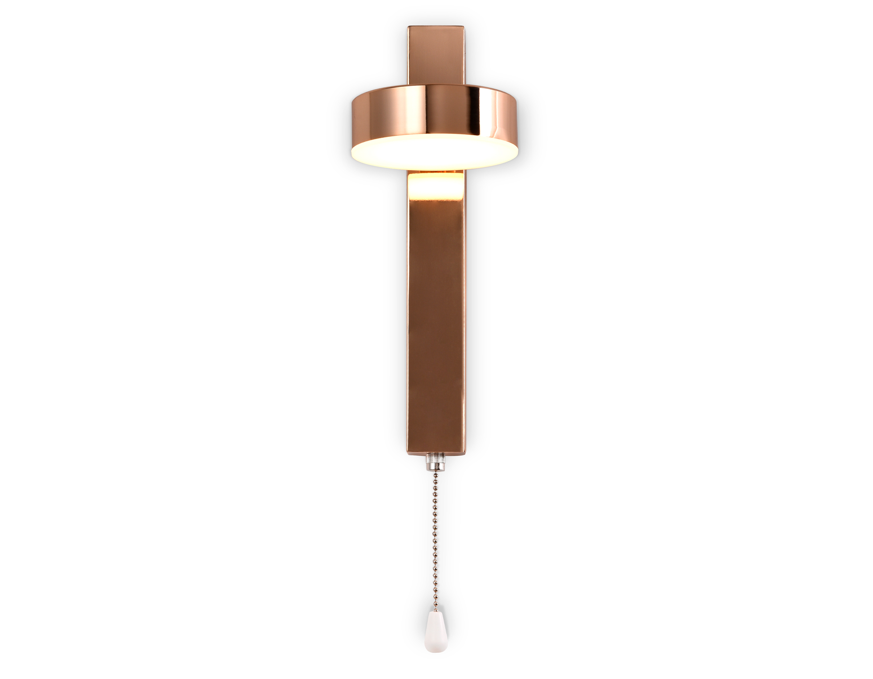 Настенный светодиодный светильник с выключателем FW161 GD золото LED 3000K 6W 265*95*135