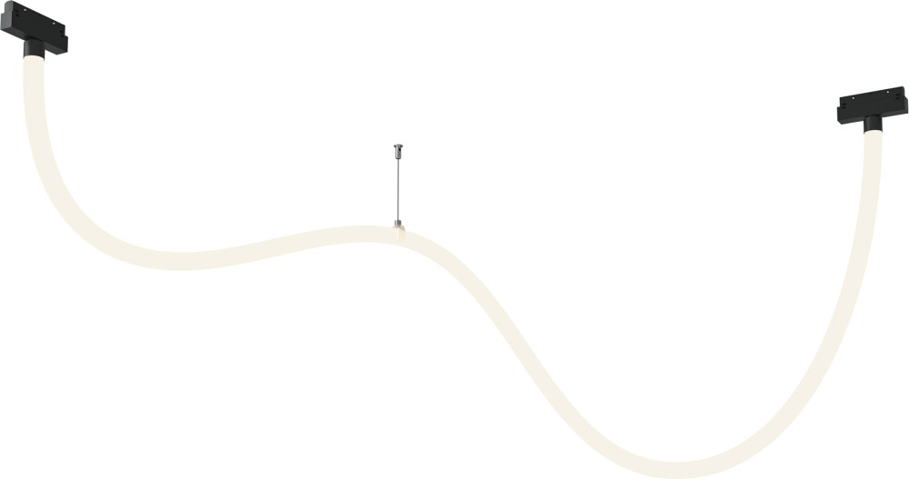 Трековый подвесной светильник Tau Exility 4000K 50Вт 360 LED магнитный Maytoni Technical TR101-2-50W4K-B (tr101-2-50w4k-b)