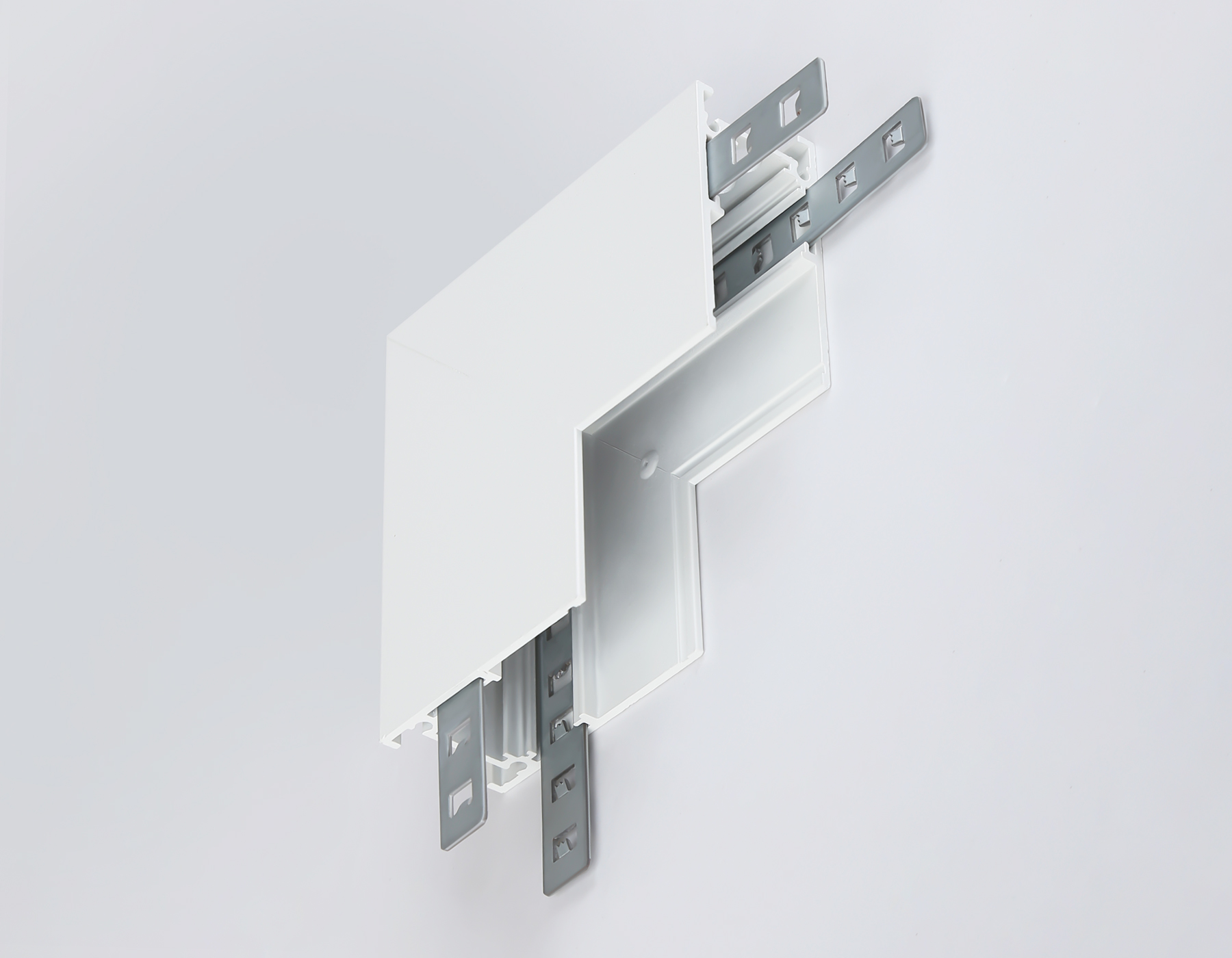 Коннектор угловой внутренний для накладного шинопровода Magnetic GL3377 WH белый коннектор угловой внутренний для накладного шинопровода 85*85*H26.9