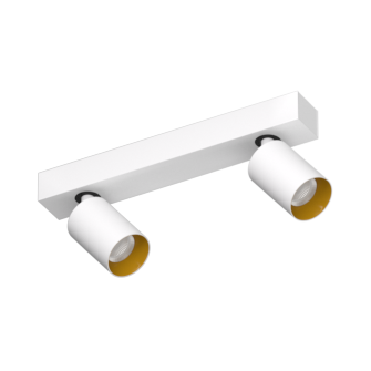 Накладной поворотный светодиодный светильник Ledron SAGITONY E2 S60 White-Gold 4000K (11114)