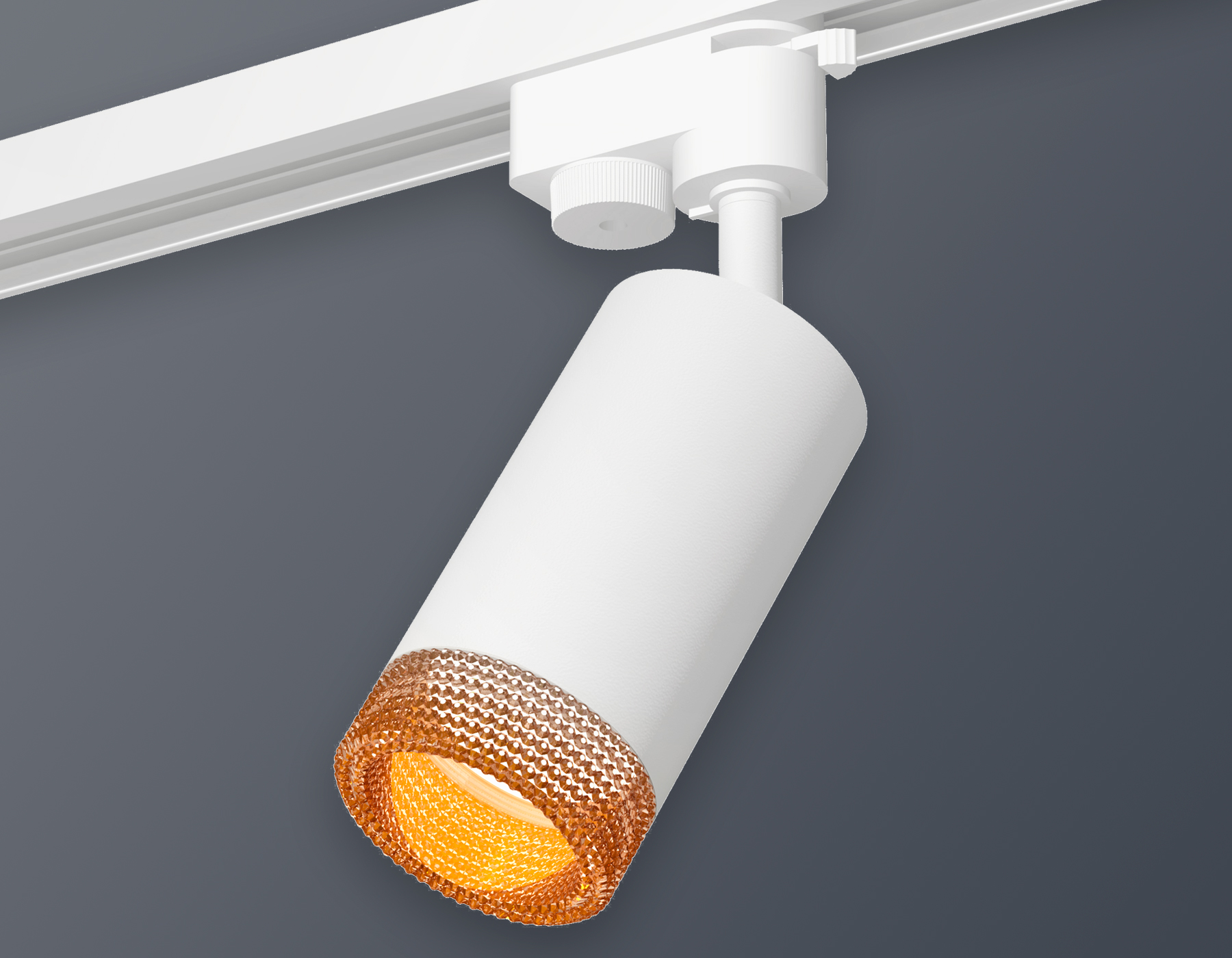 Комплект трекового однофазного светильника XT6322084 SWH/CF белый песок/кофе MR16 GU5.3 (A2520, C6322, N6154)