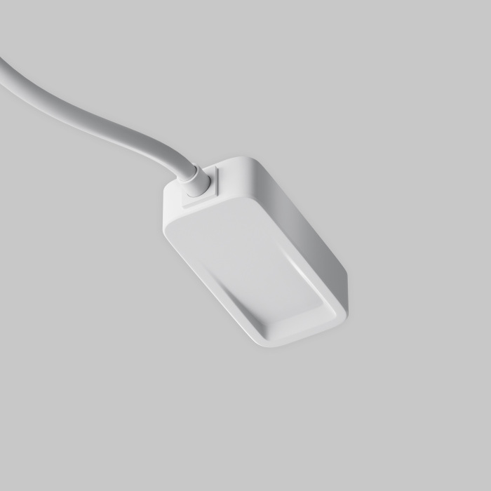 Ввод питания2м Radity для встраиваемого монтажа белый магнитный Maytoni Technical TRA084B-12W-200