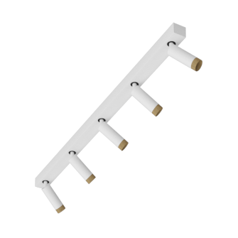 Накладной светодиодный светильник Ledron SAGITONY E5 S40 Wooden White (10166)