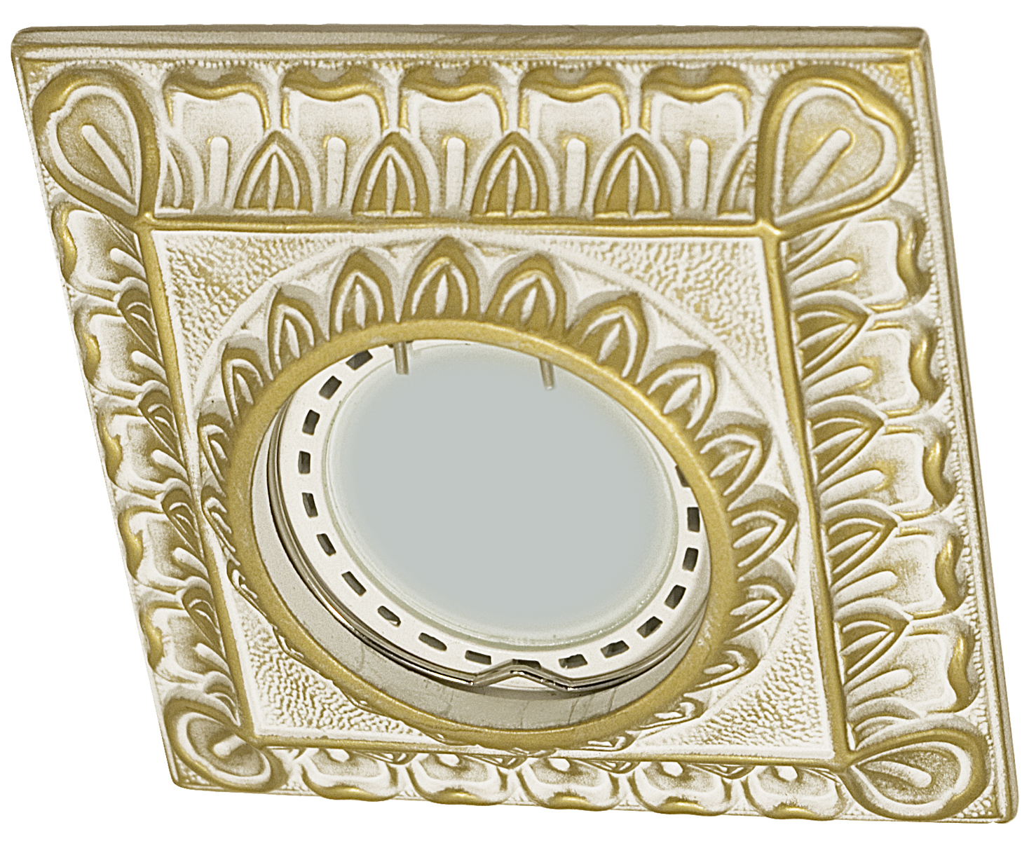 Встраиваемый декоративный светильник RD-014 WhG (34425)