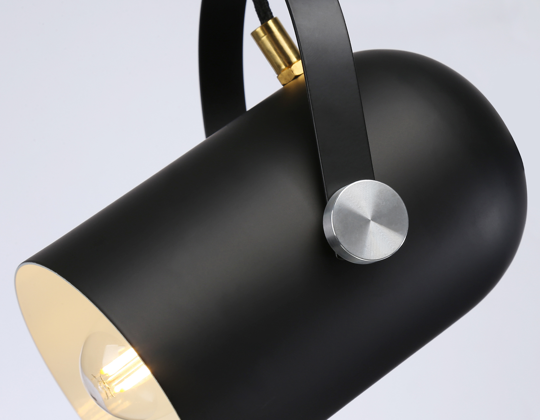 Подвесной светильник в стиле лофт TR8206 BK черный E27 max 40W D117*1035