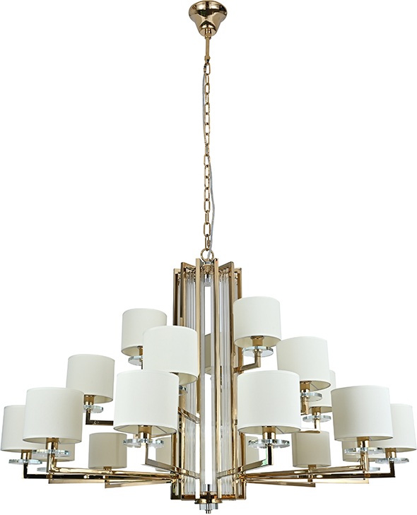 Подвесная люстра Newport 35400 3541263C gold без абажуров (35412_6_3_c_gold_bez_abazhurov)