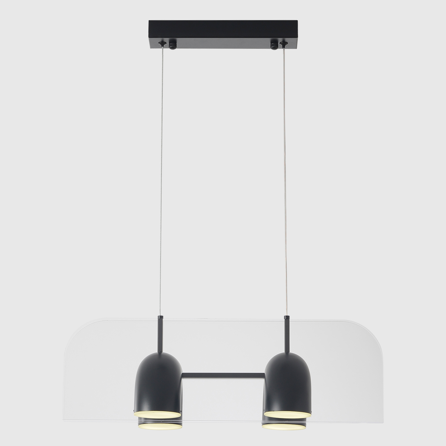 Светильник подвесной Crystal Lux ELEMENT SP24W LED BLACK